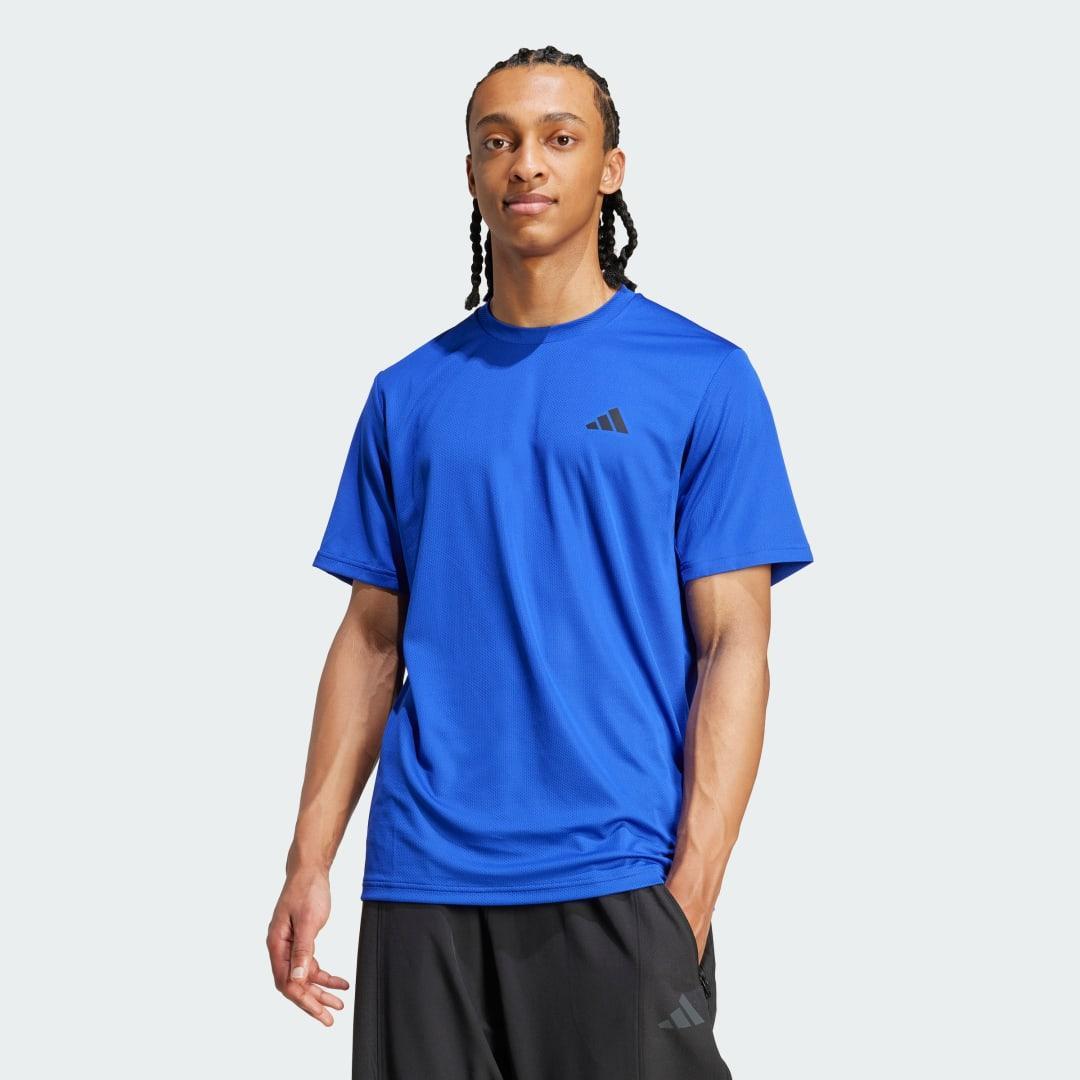 adidas Train Essentials Training Tee Aurora Ivy 3XL Mens Product Image