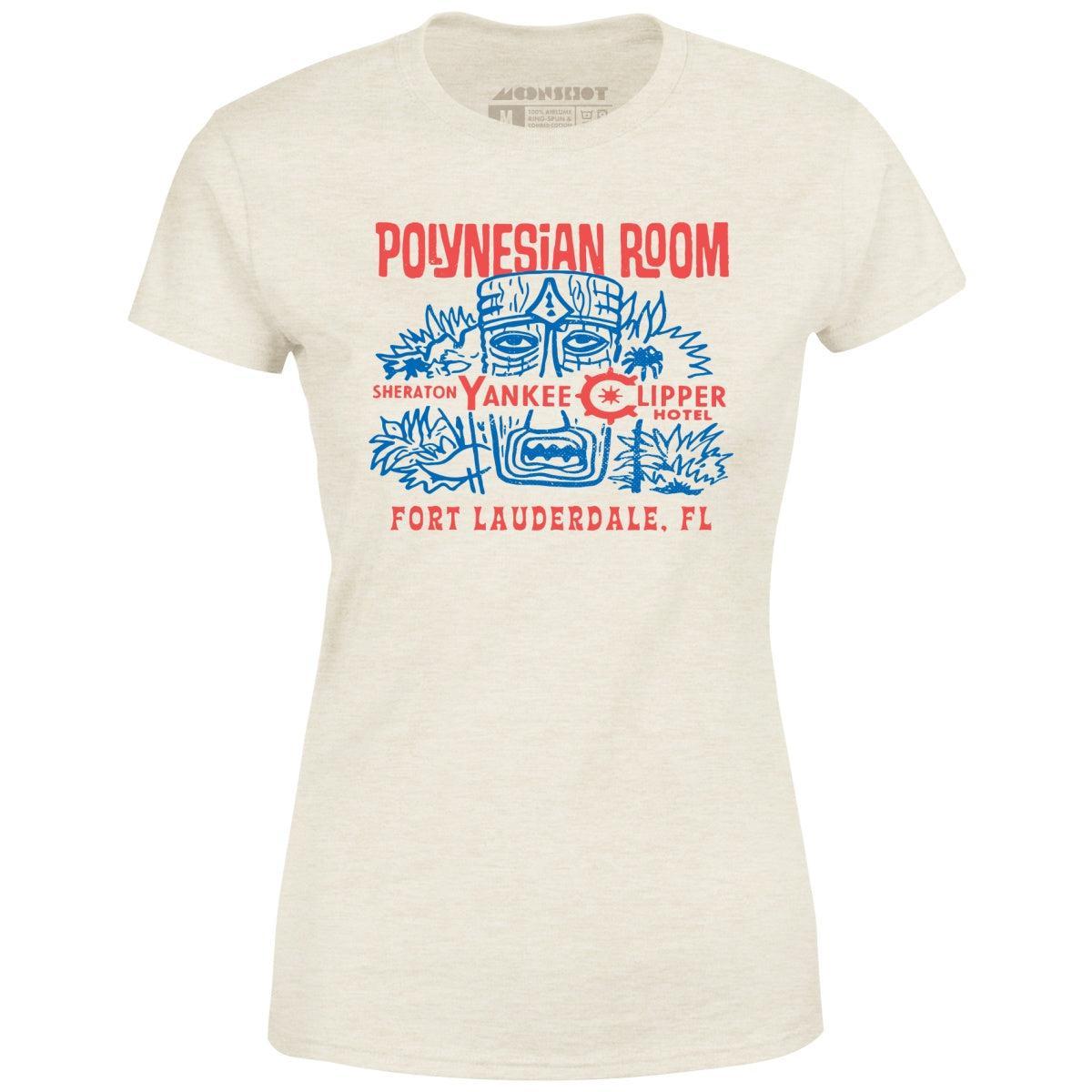 Polynesian Room - Fort Lauderdale, FL - Vintage Tiki Bar - Women's T-Shirt Female Product Image