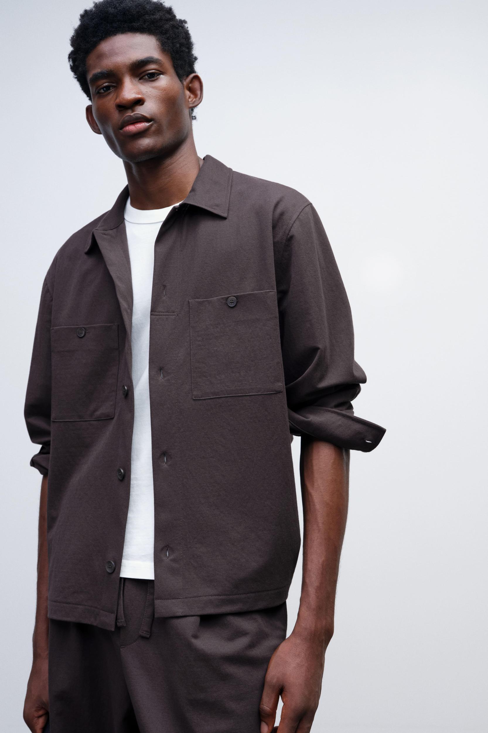 Regular-Fit Utility Shirt Product Image