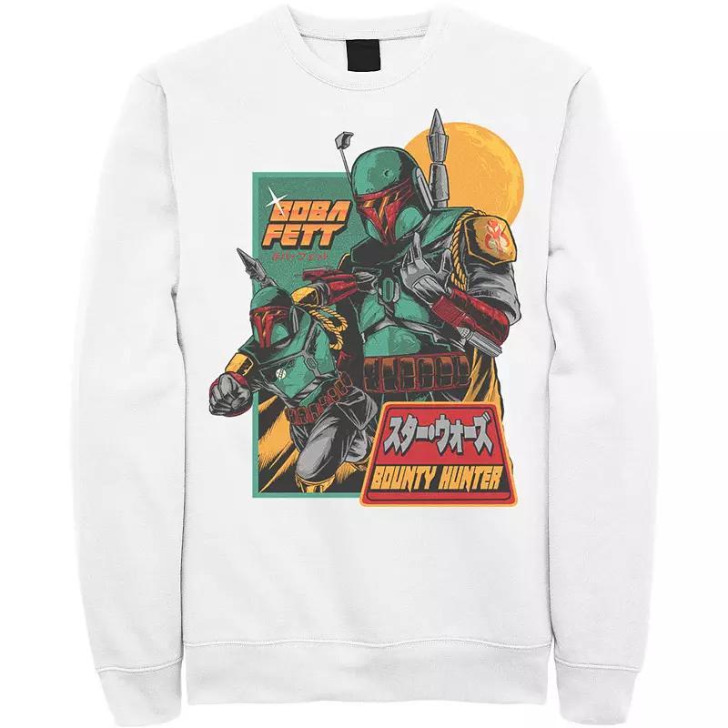 Men's Star Wars Mandalorian Soldier Kanji Sweatshirt, Size: Large, Black Product Image