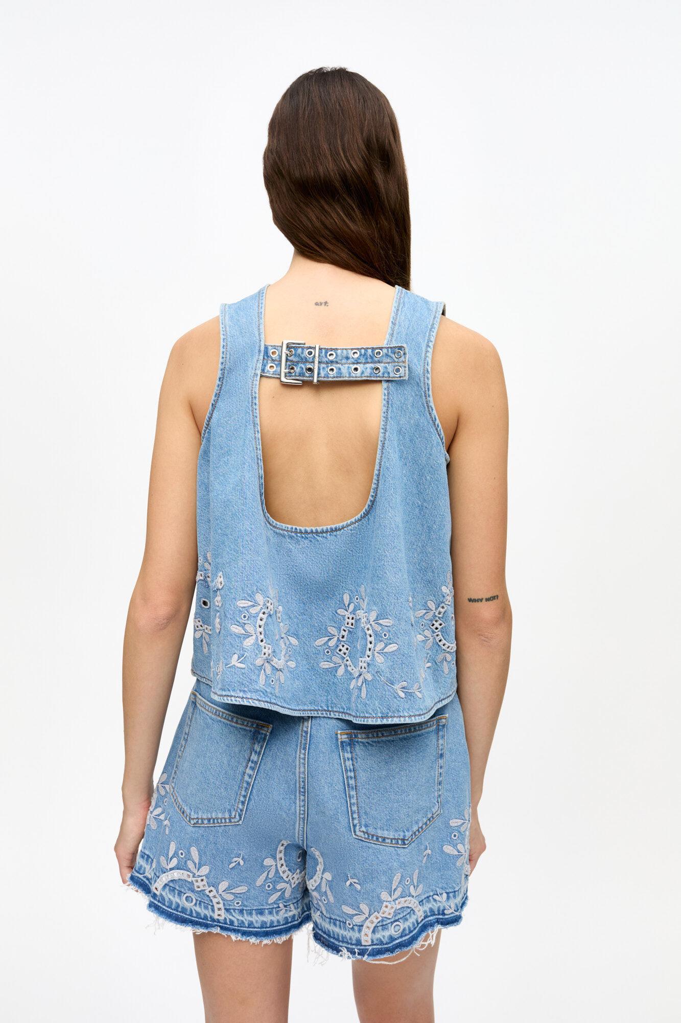 Broderie Anglaise Shorts Product Image