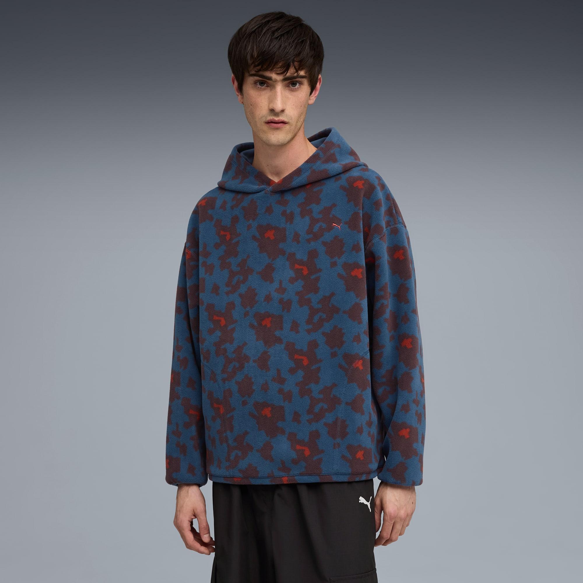 AOP Fleece Hoodie Men Product Image