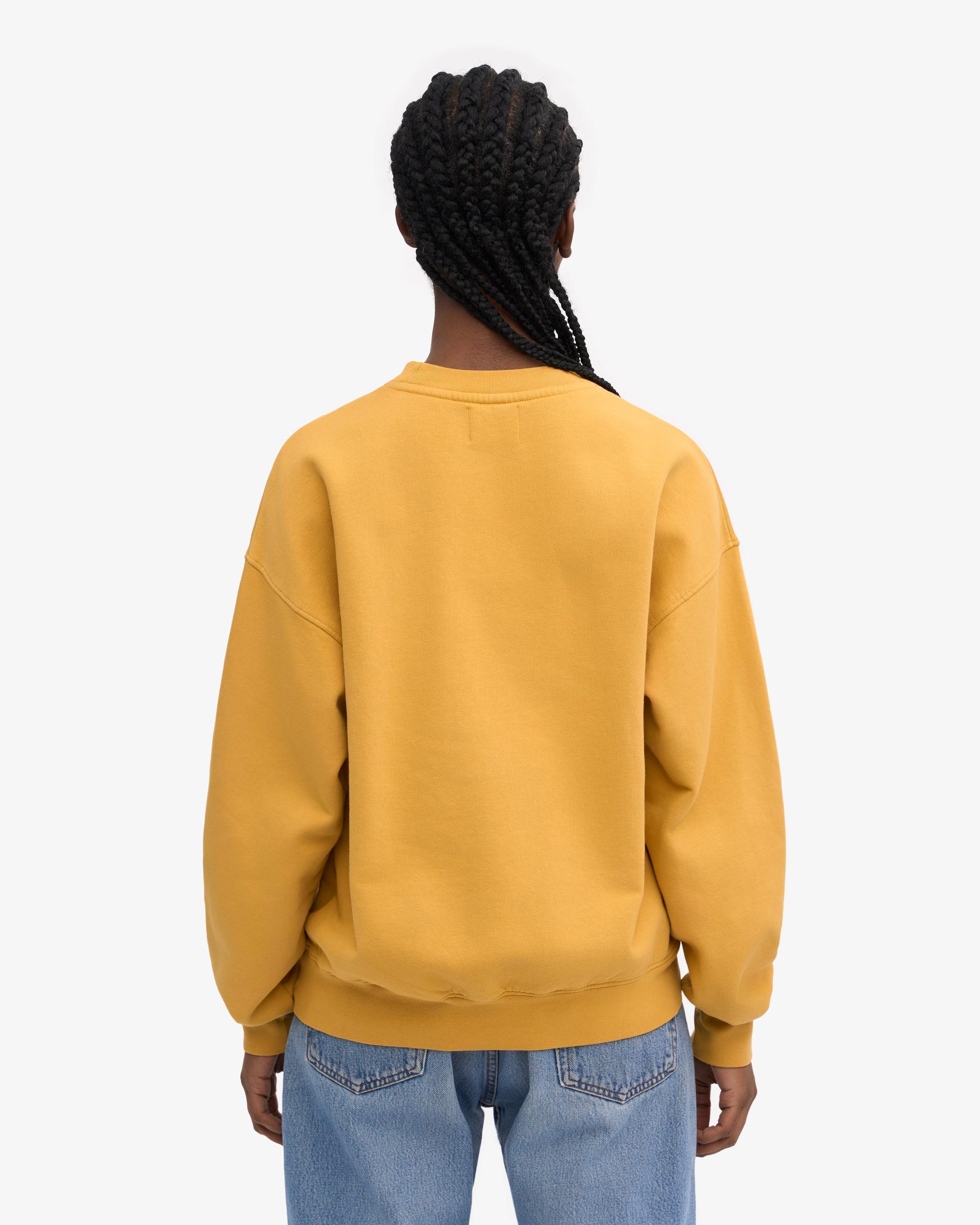 Organic Oversized Crew - Burned Yellow Product Image
