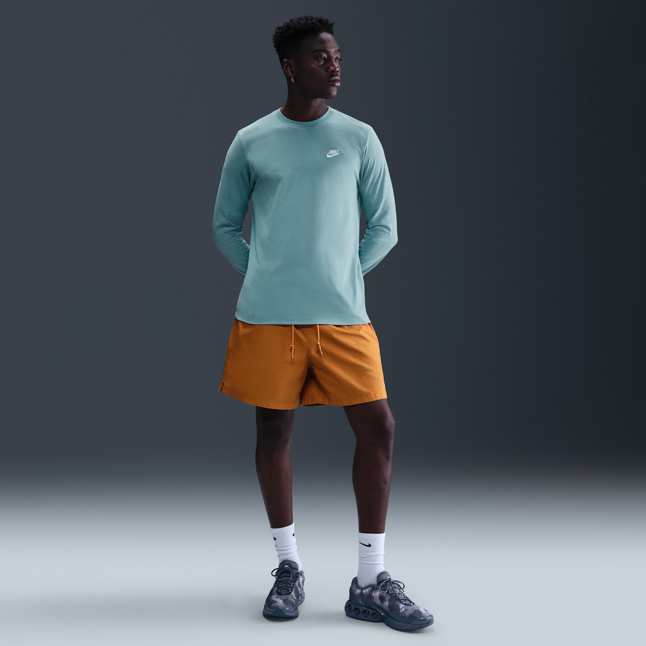 Men's Nike Sportswear Club Long-Sleeve T-Shirt Product Image