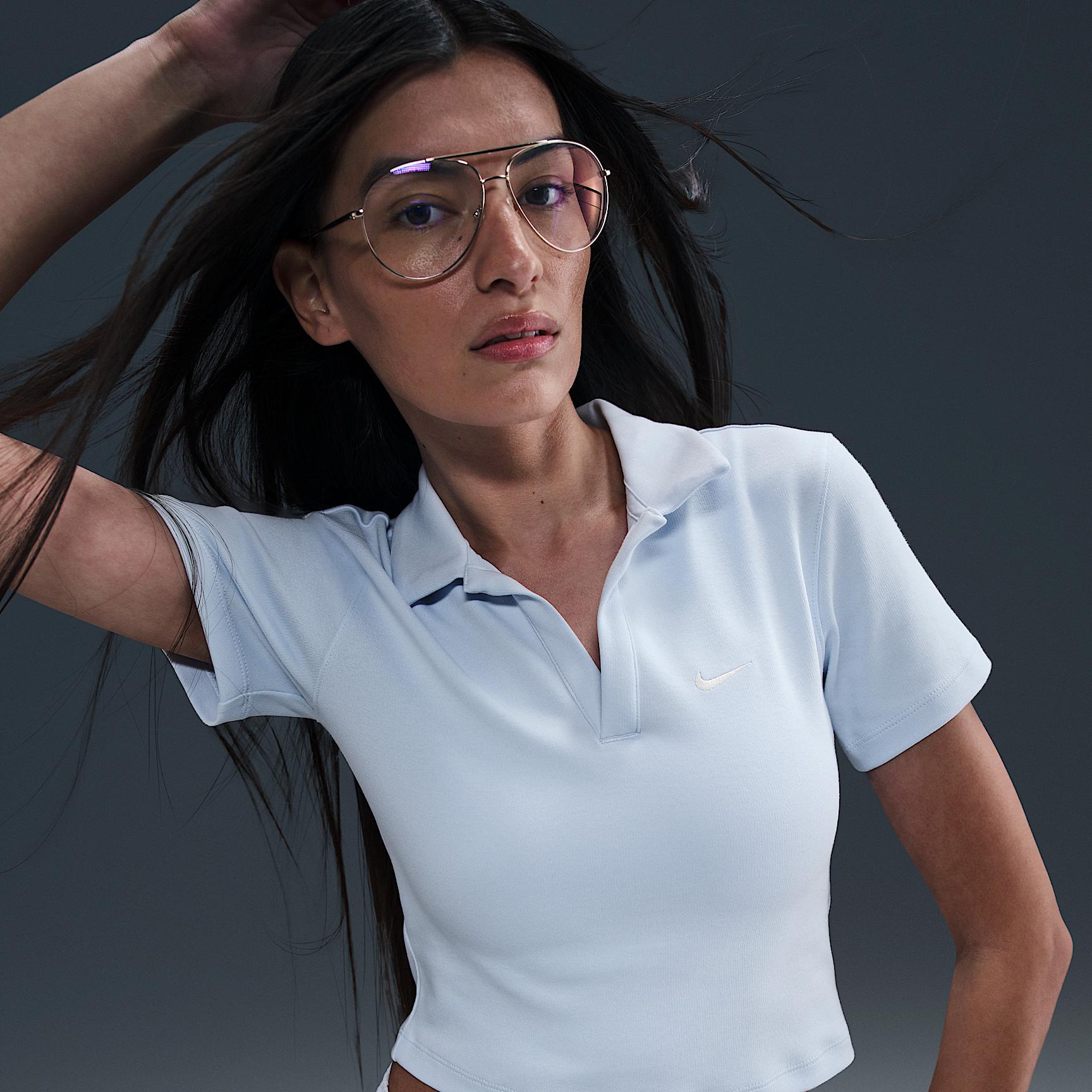 Nike Sportswear Essential Women's Short-Sleeve Polo Top Product Image