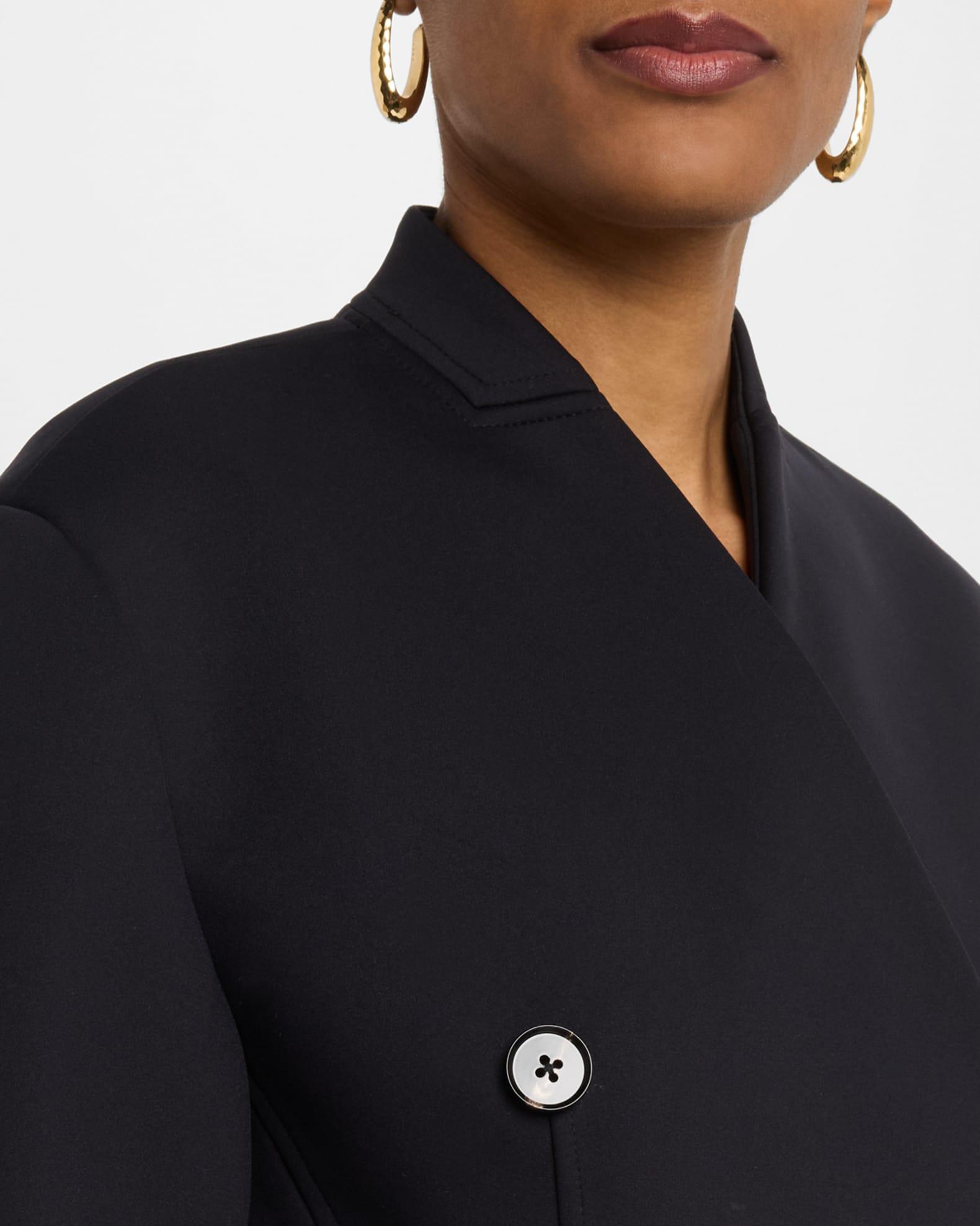 Sculptural Collarless Jacket Product Image