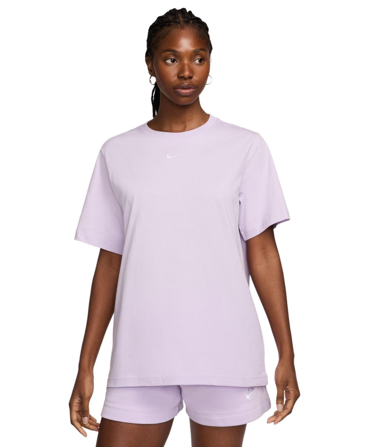 Womens Nike Sportswear Essential Tee Dark Grey Grey Product Image