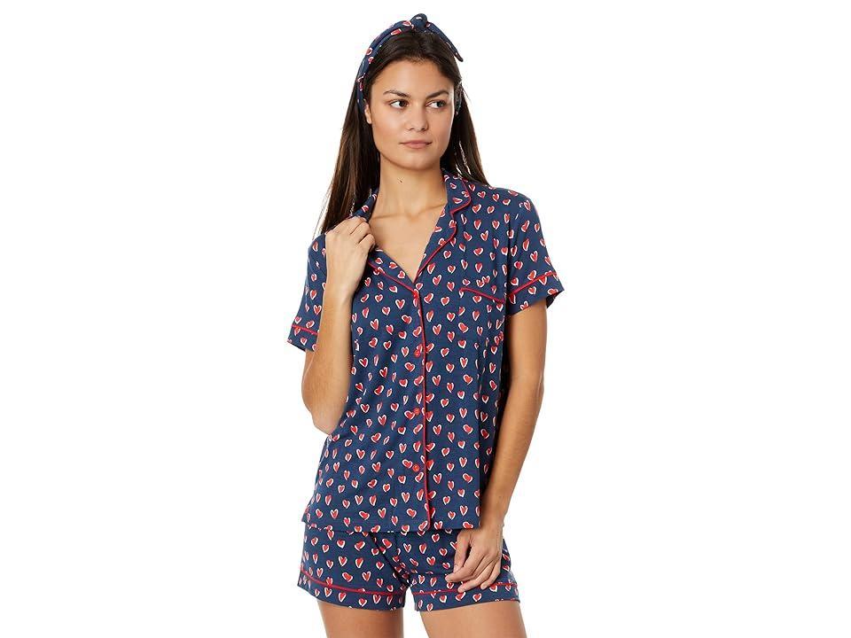 Love You More Knit Short Pajama Set Product Image
