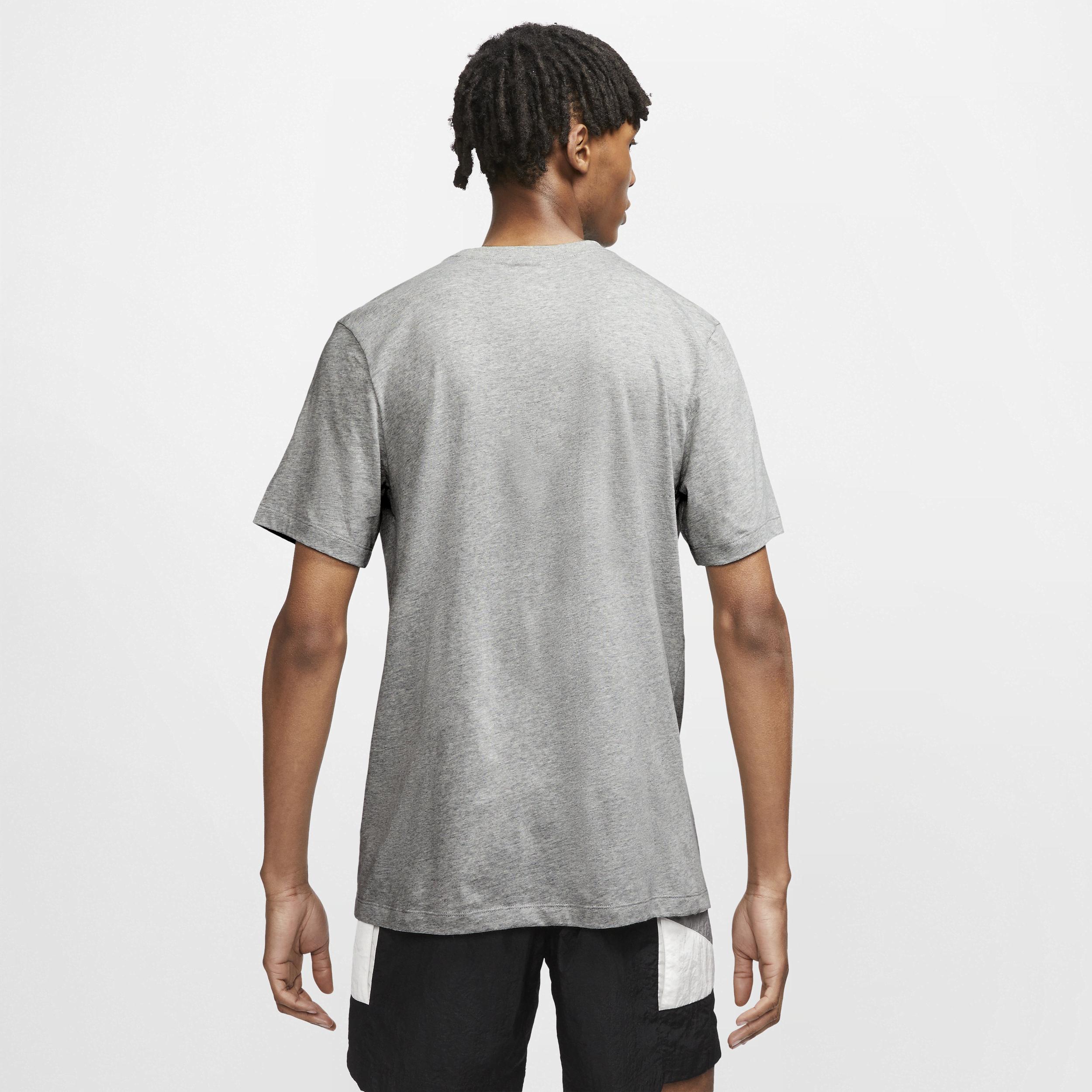 Big & Tall Nike Sportswear Club Tee, Mens Dark Gray Grey Product Image