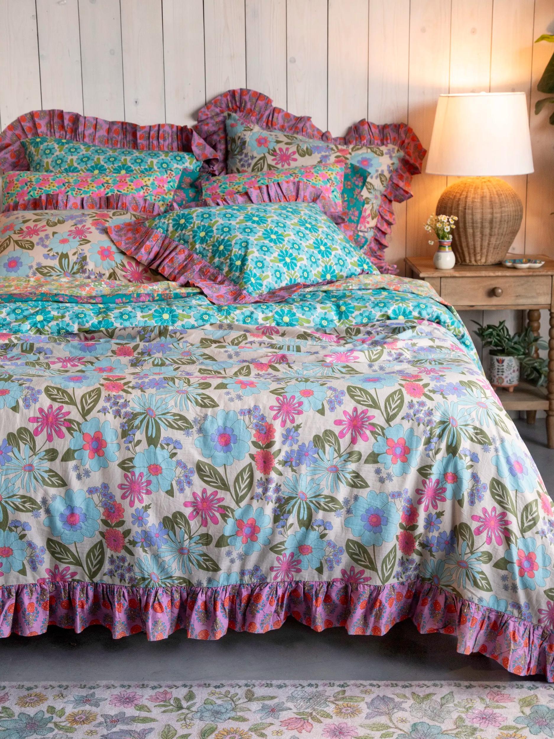So Soft Cotton Reversible Euro Sham - Retro Product Image