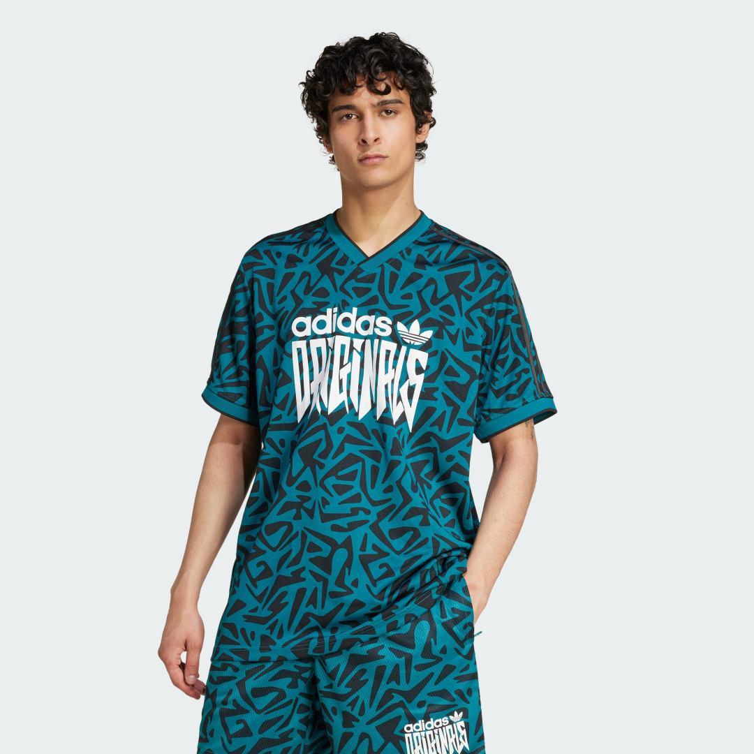 adidas Allover Print Shorts Better Scarlet M Mens Product Image