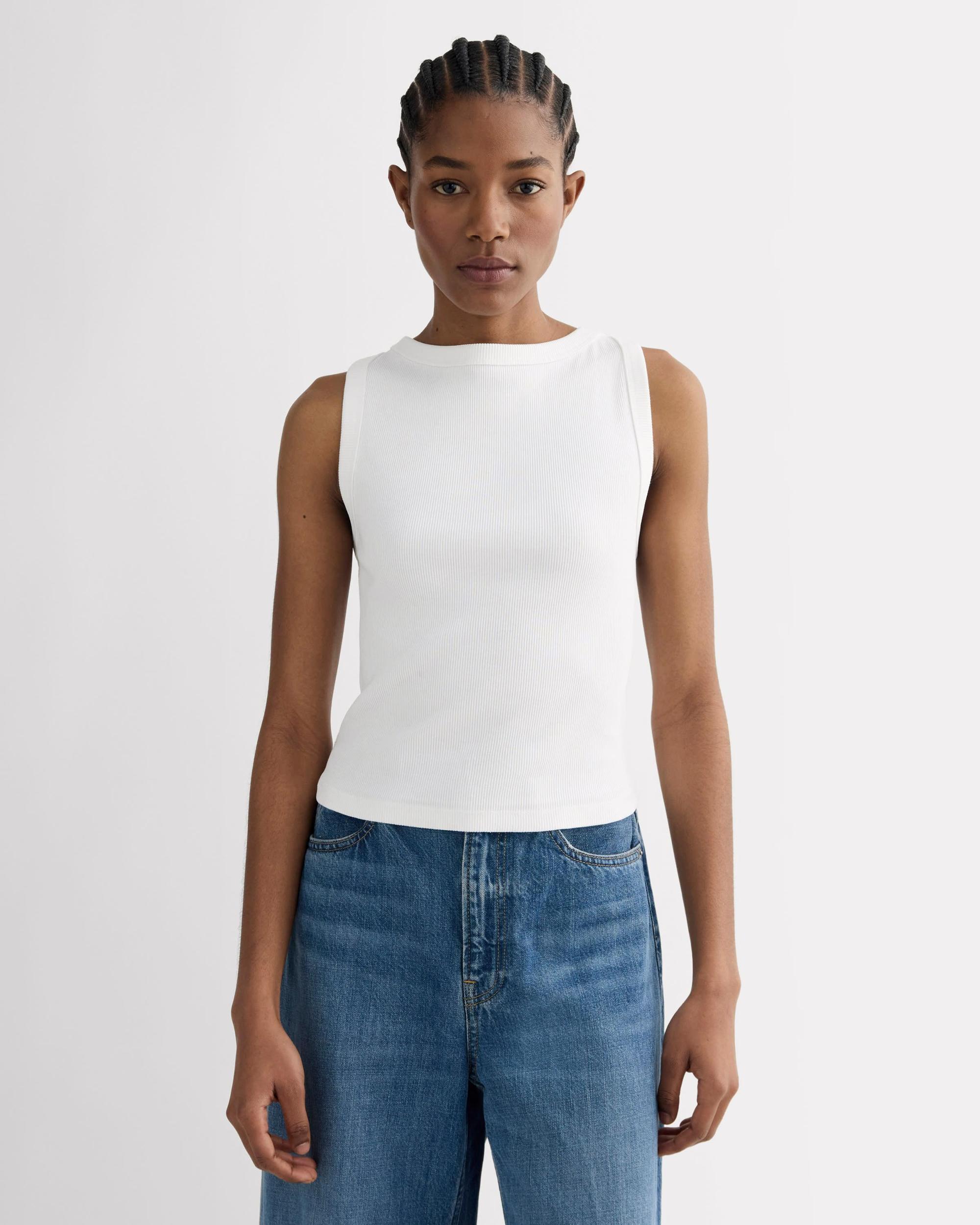 The Selfie Boatneck Tank Product Image