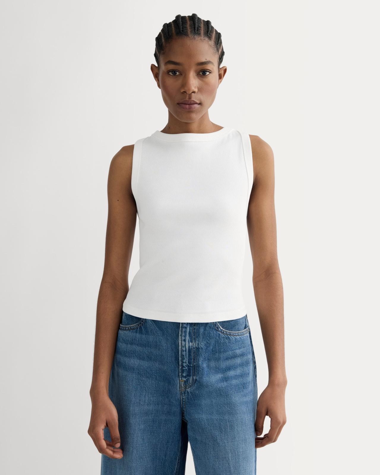 The Selfie Boatneck Tank Product Image