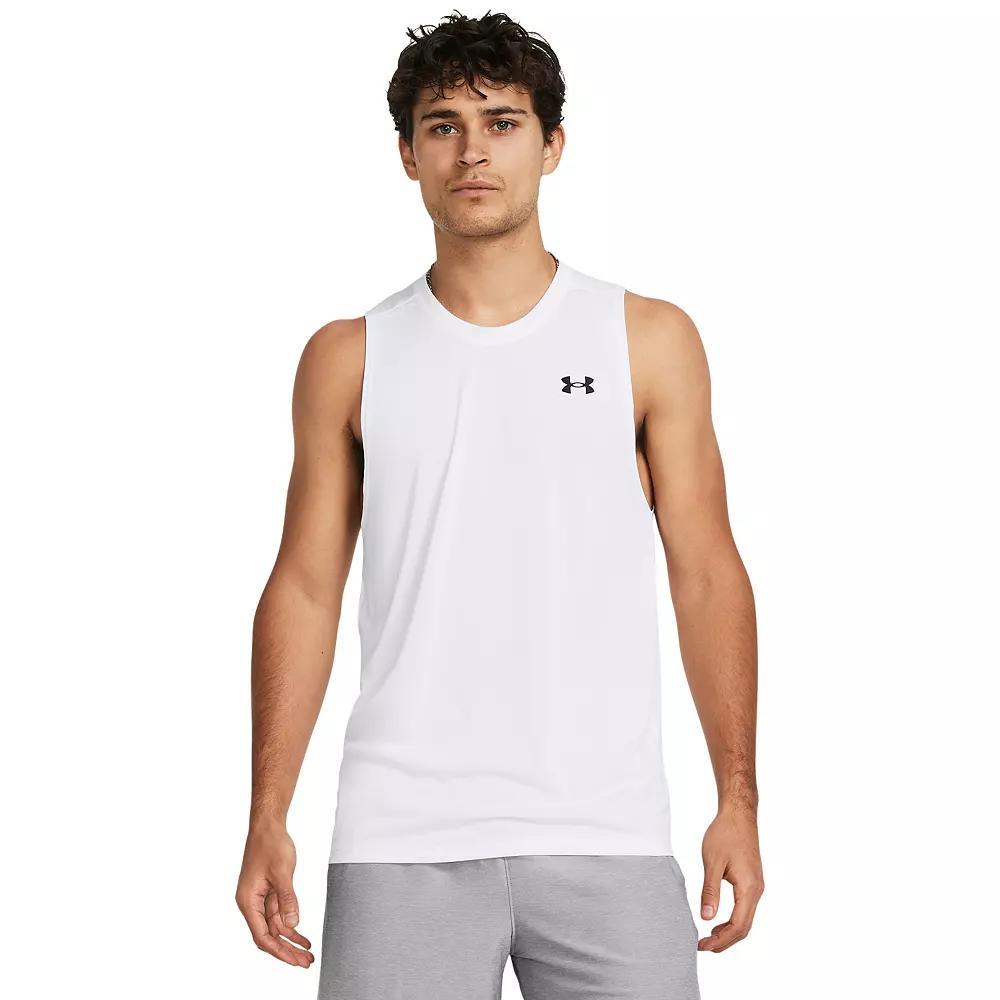 Big & Tall Under Armour Tech™ Tank Top, Men's, Size: 3XL, Castlerock Product Image
