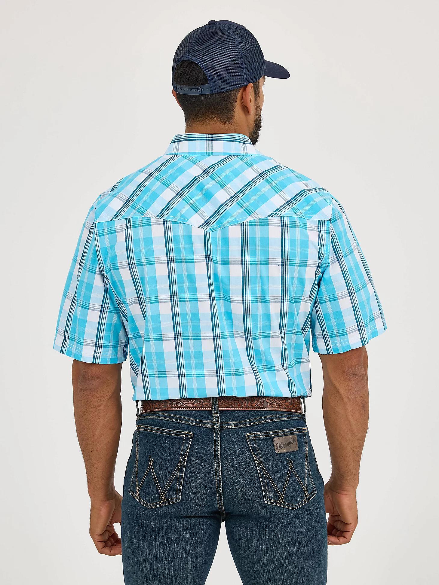 Men's 20X® Competition Advanced Comfort Short Sleeve Western Snap Shirt | Men's SHIRTS | Wrangler® Product Image