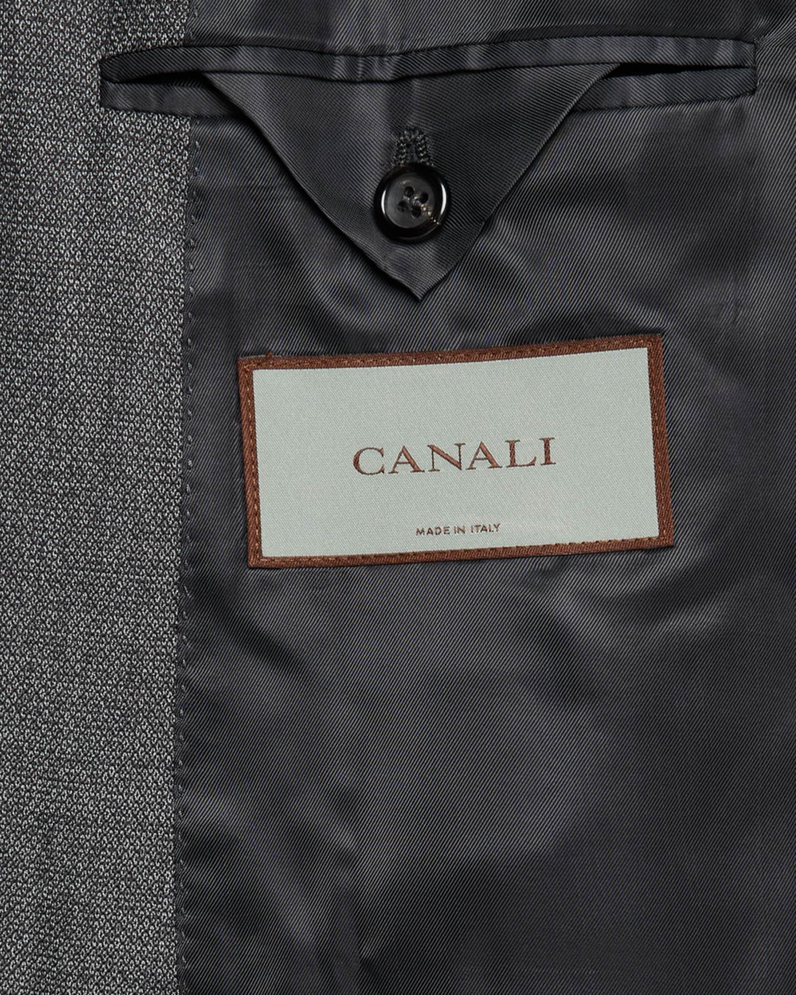 Men's Wool Birdseye Double-Breasted Suit Product Image