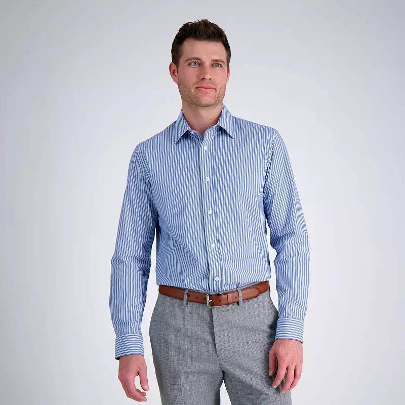 Mens Haggar Premium Comfort Slim Fit Dress Shirt Product Image