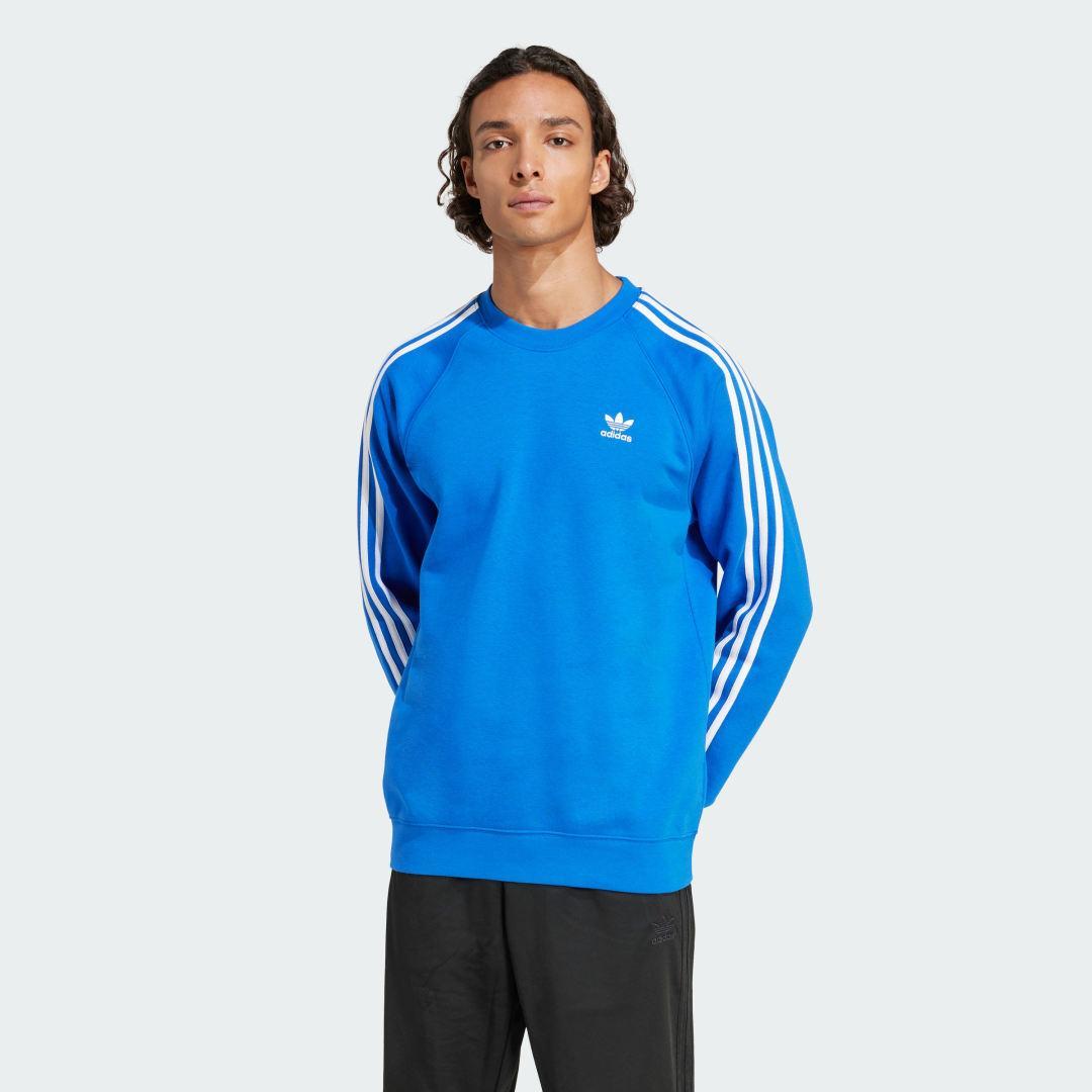 adidas Adicolor Classics 3-Stripes Crew Black M Mens Product Image