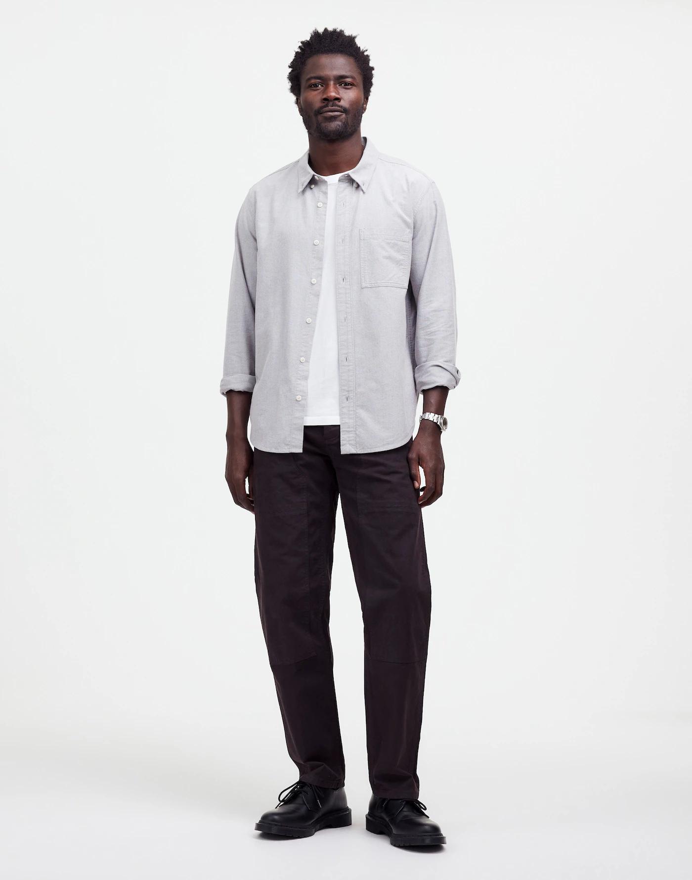 Relaxed Straight Workwear Pants Product Image