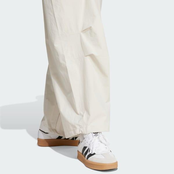 adidas Premium Essentials Utility Parachute Pants Alumina 34 Mens Product Image