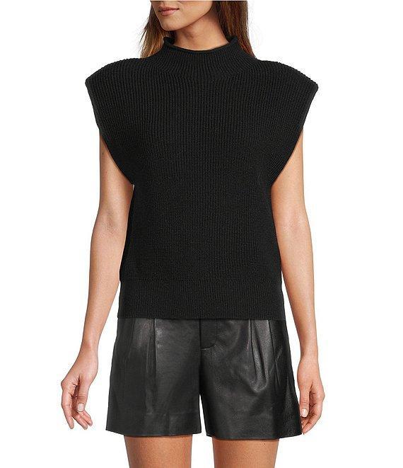 Antonio Melani Rory Turtleneck Cap Sleeve Sweater Product Image
