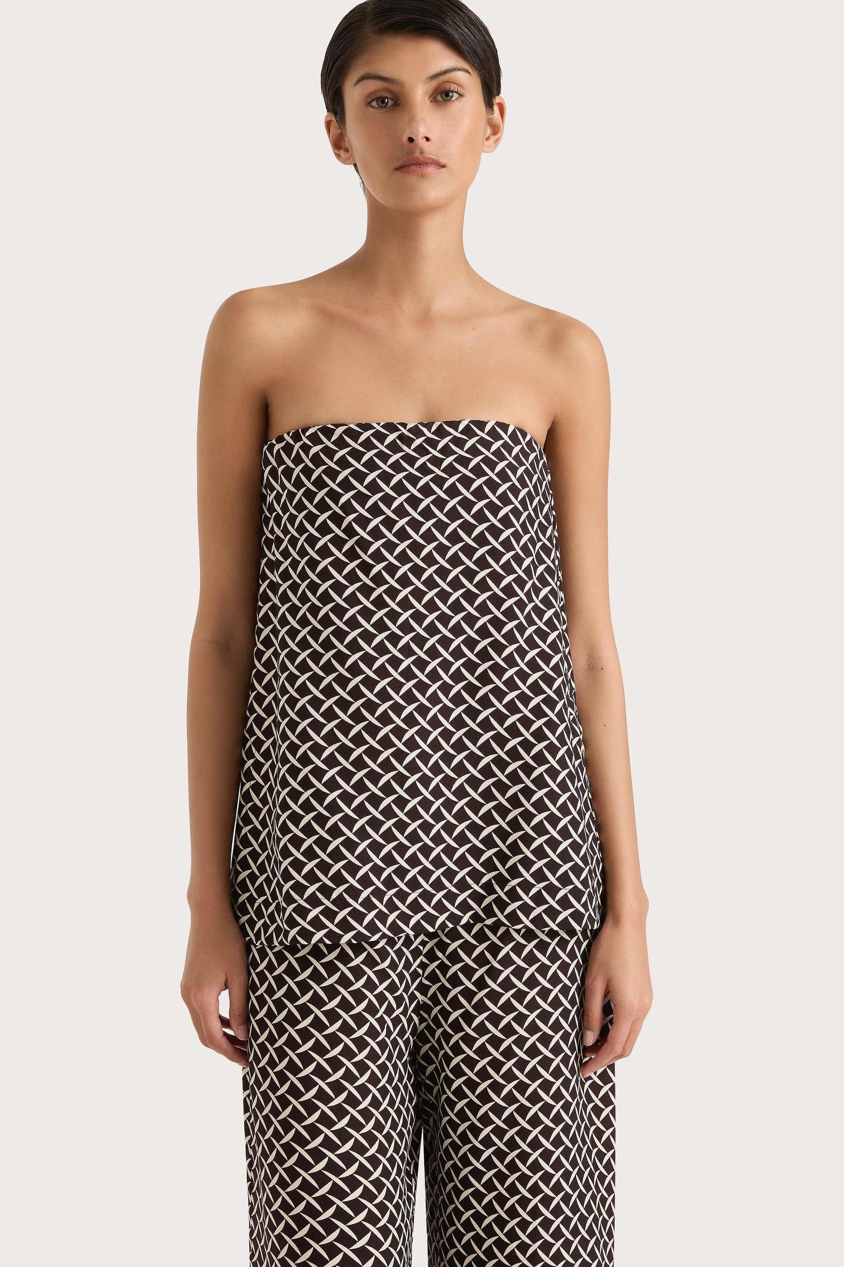 Dalene Pant Espresso Geo Product Image