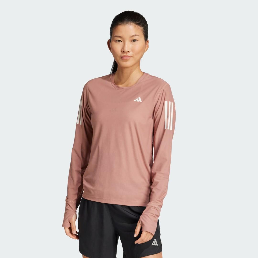 Womens adidas Own The Run Long-Sleeve T-Shirt Product Image