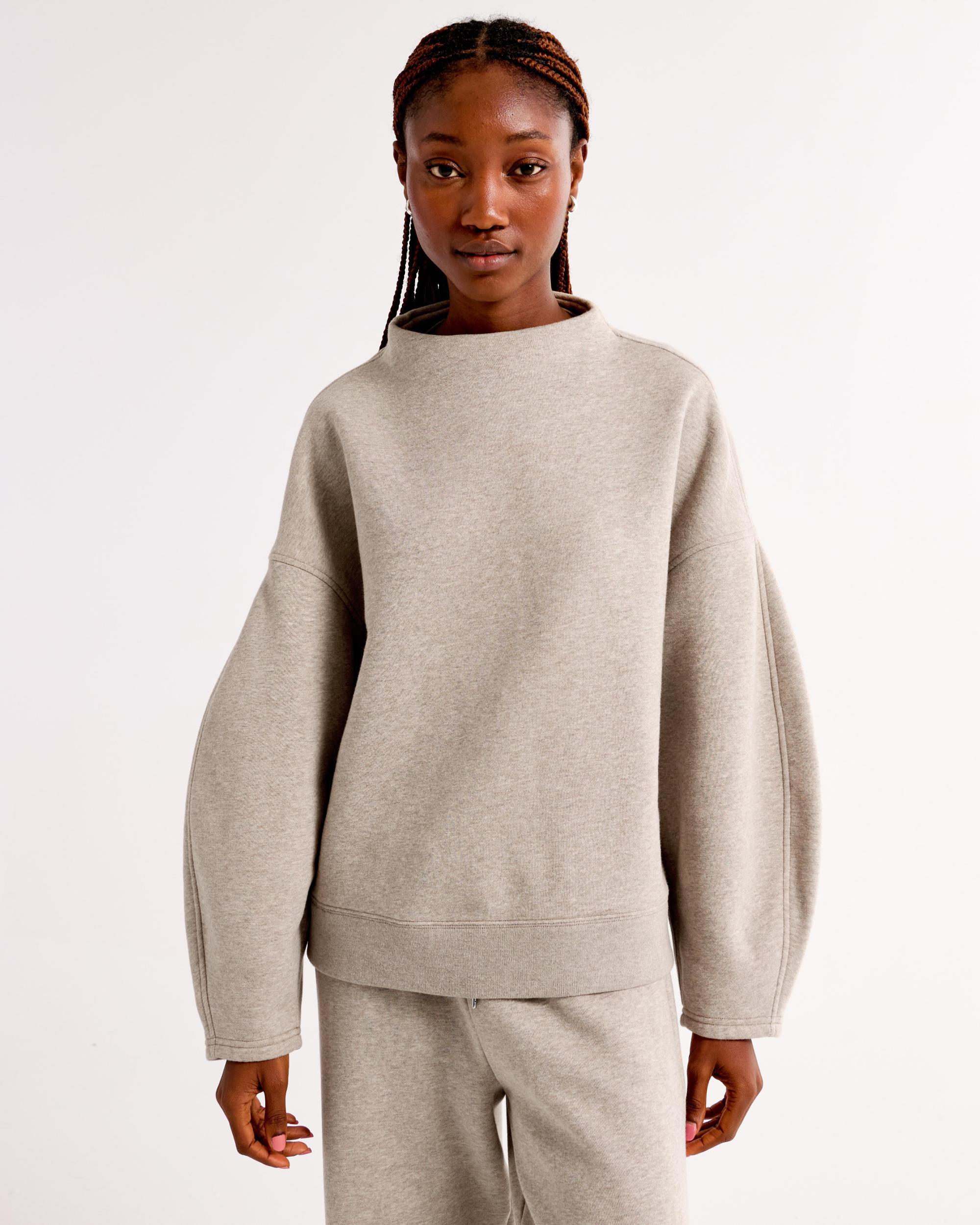 Essential Barrel Mock Crew Product Image