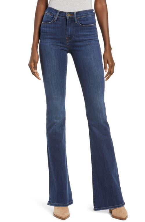 Frame Le High Rise Flare Jeans in Dublin Product Image