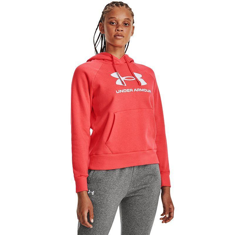 UA Rival Fleece Big Logo Womens Hoodie Product Image