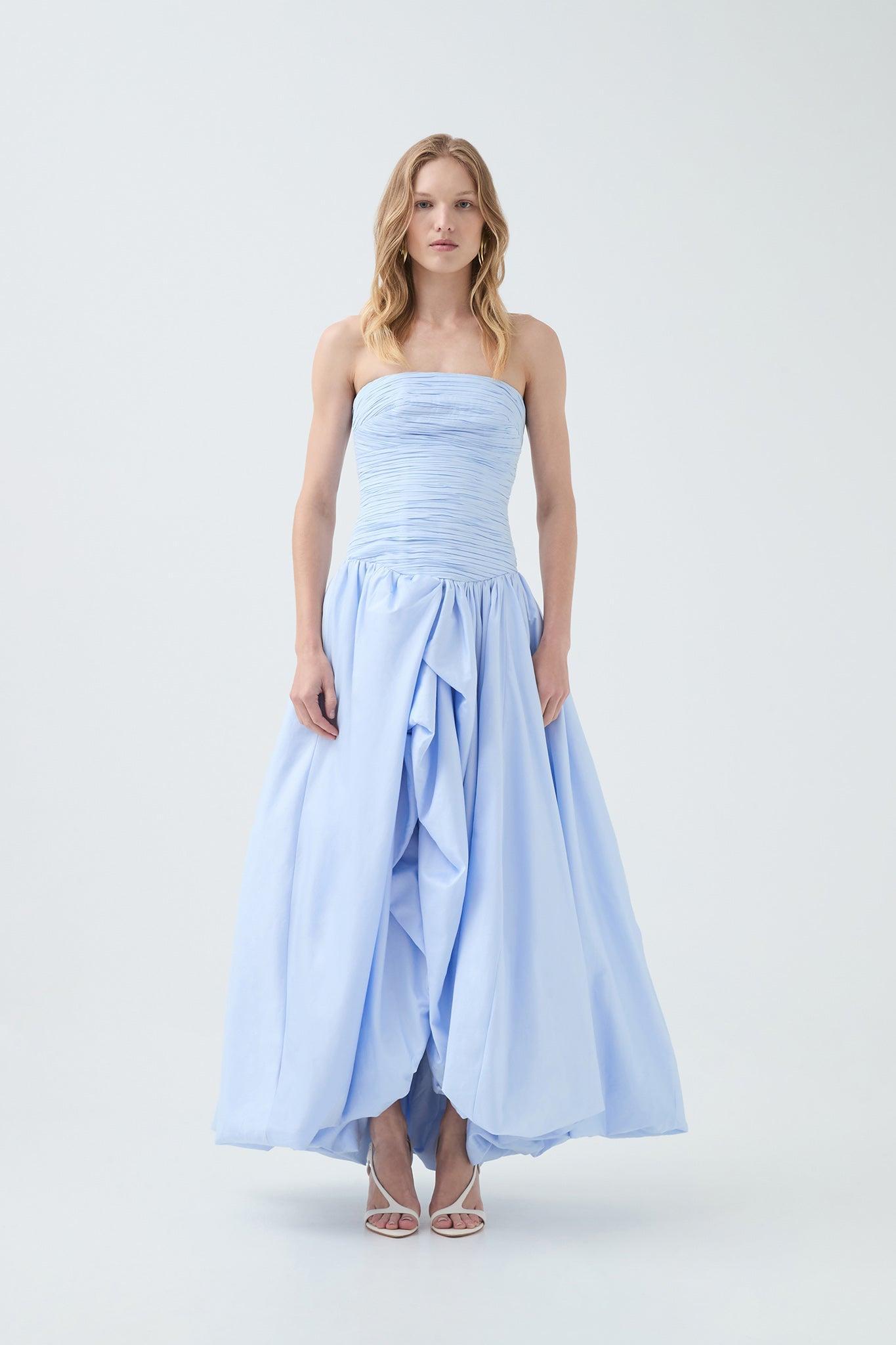 Violette Bubble Hem Maxi Dress Product Image