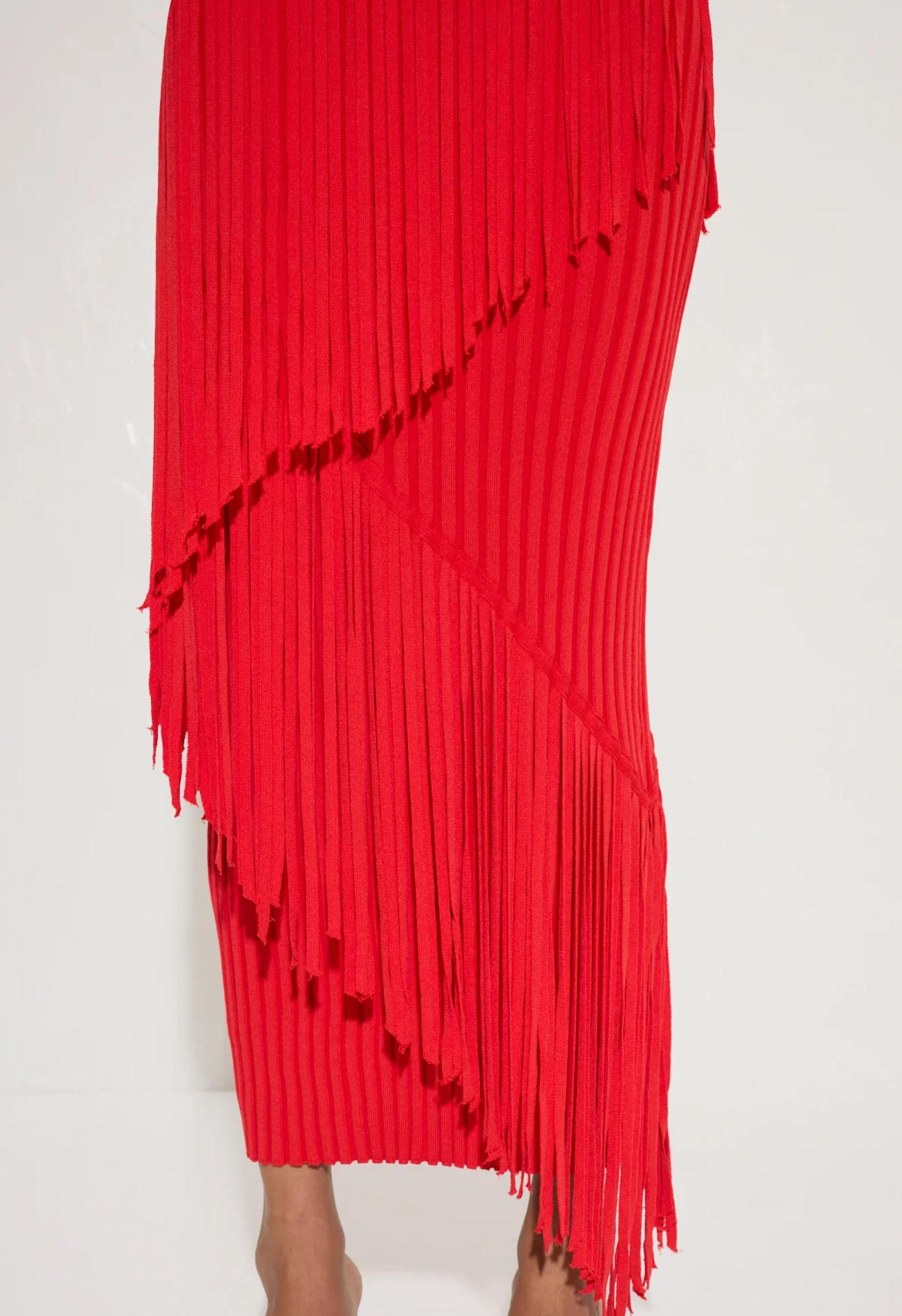 Simon Miller Spiral Dress in Red Product Image