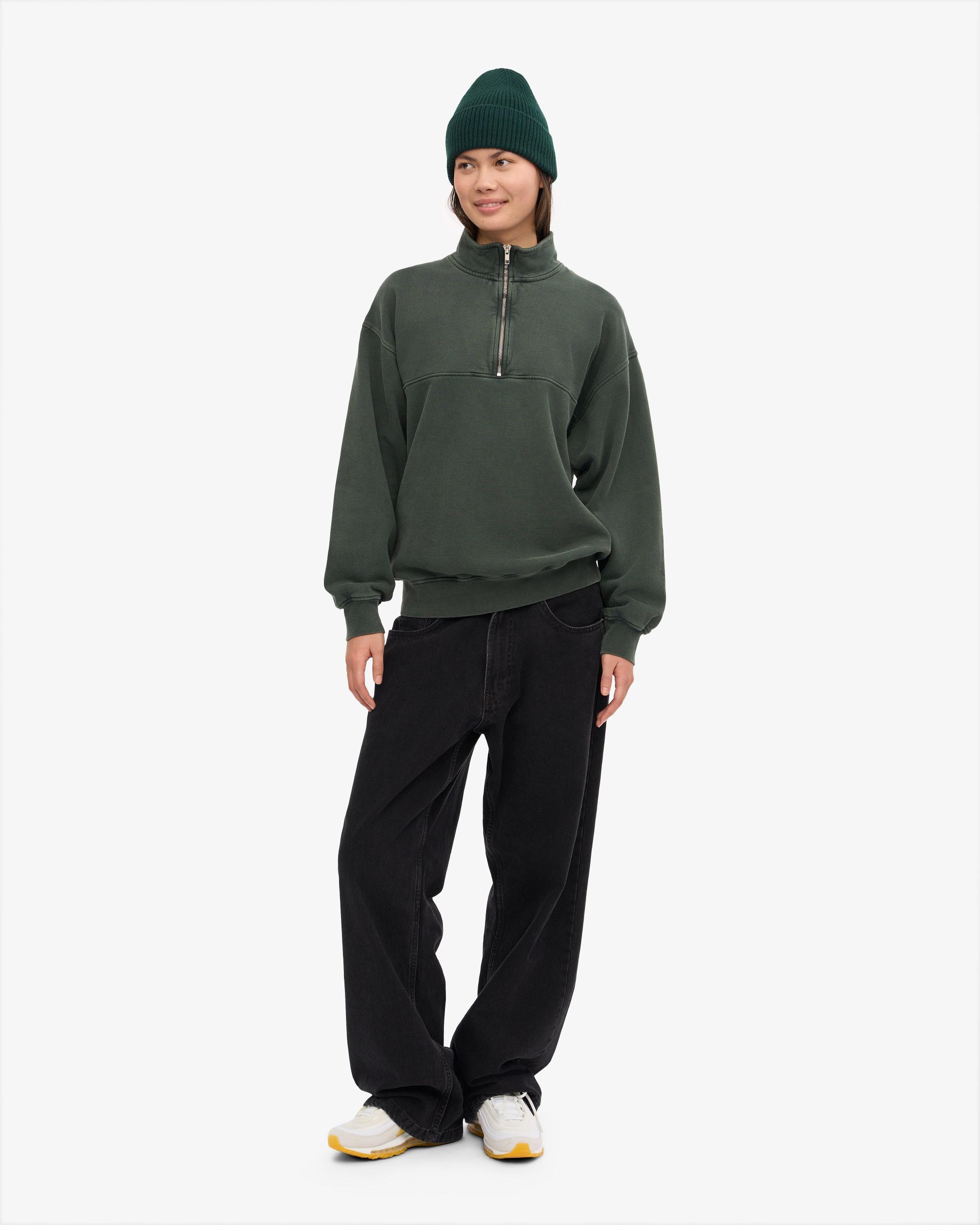 Organic Quarter Zip - Midnight Forest Product Image
