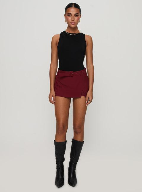Centre Stage Cut Out Bodysuit Black Product Image