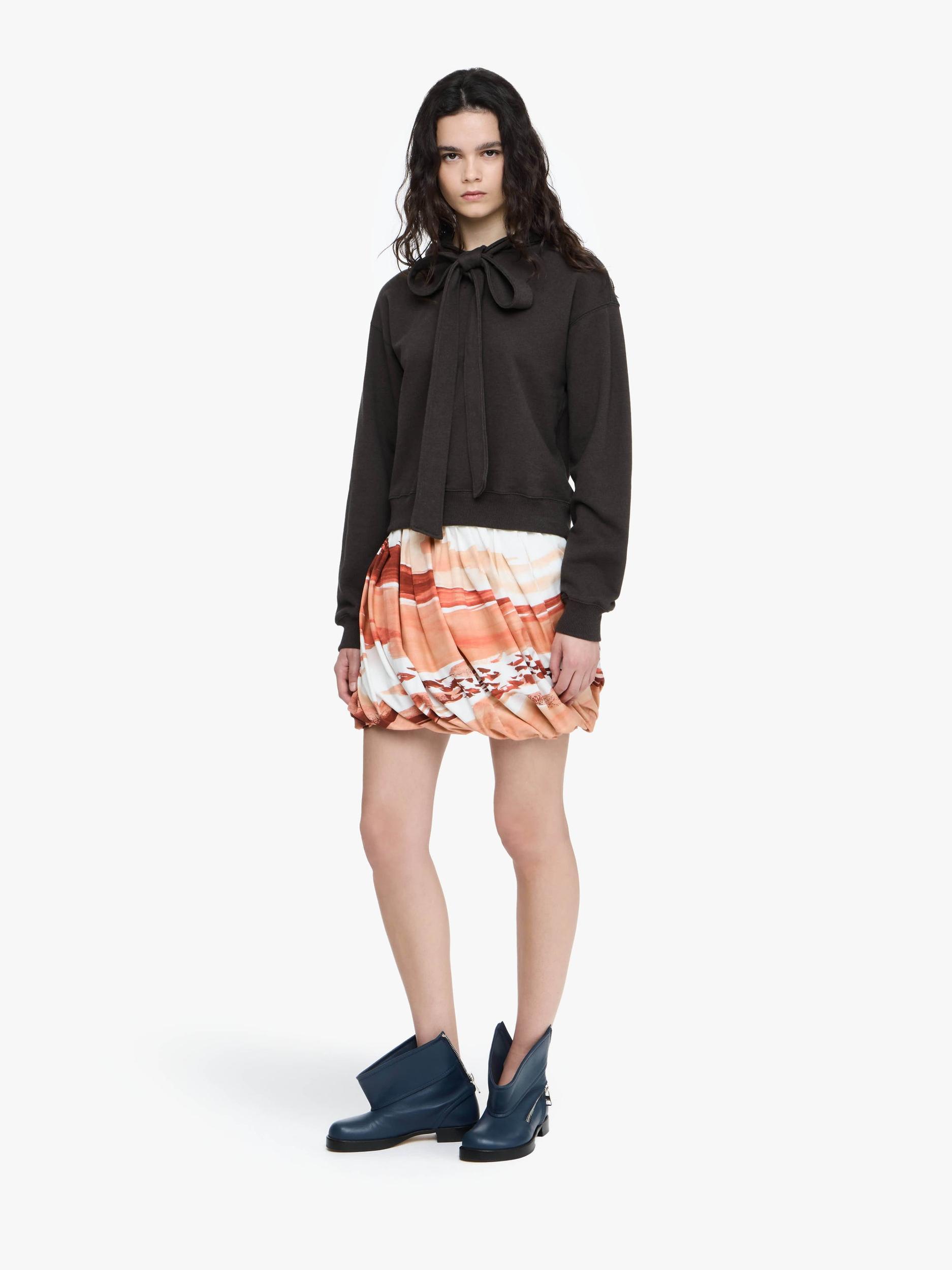 TIED BOW HOODIE Product Image
