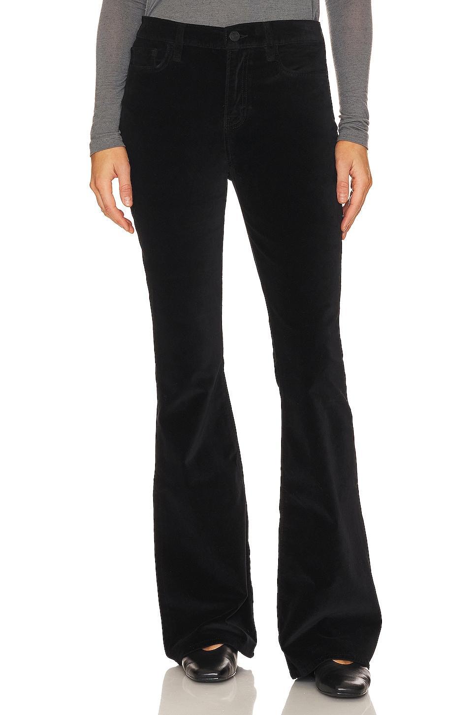 Le High Flare Velveteen FRAME Product Image