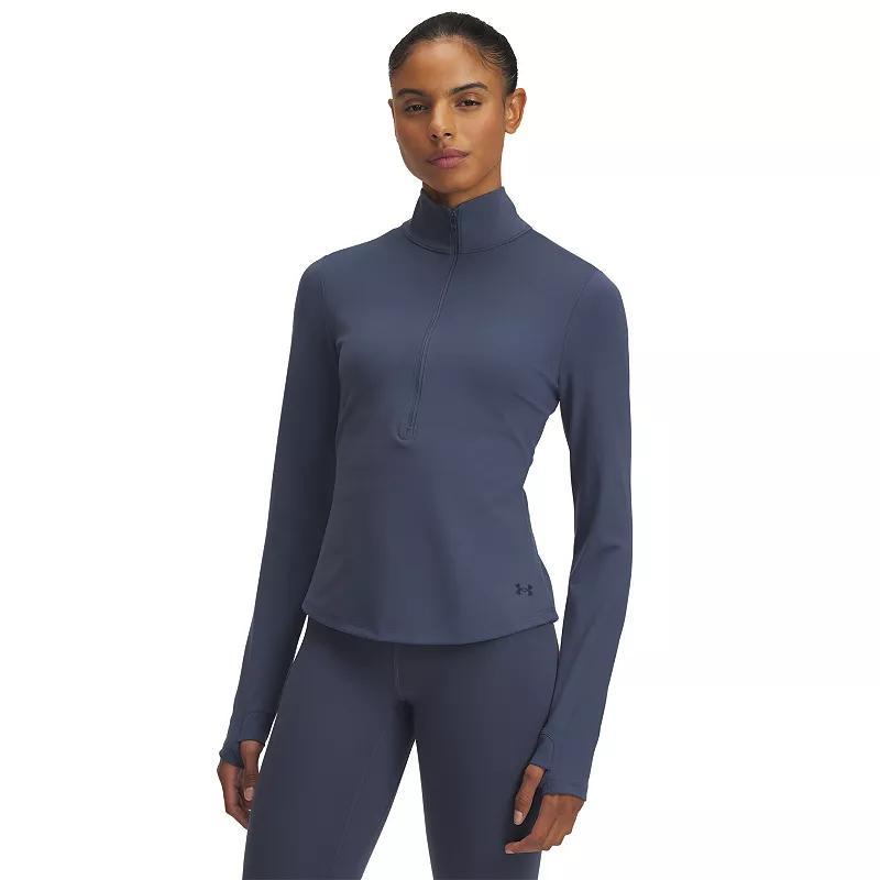 Women's Under Armour Motion Half Zip Jacket, Size: Large, Downpour Gray Product Image