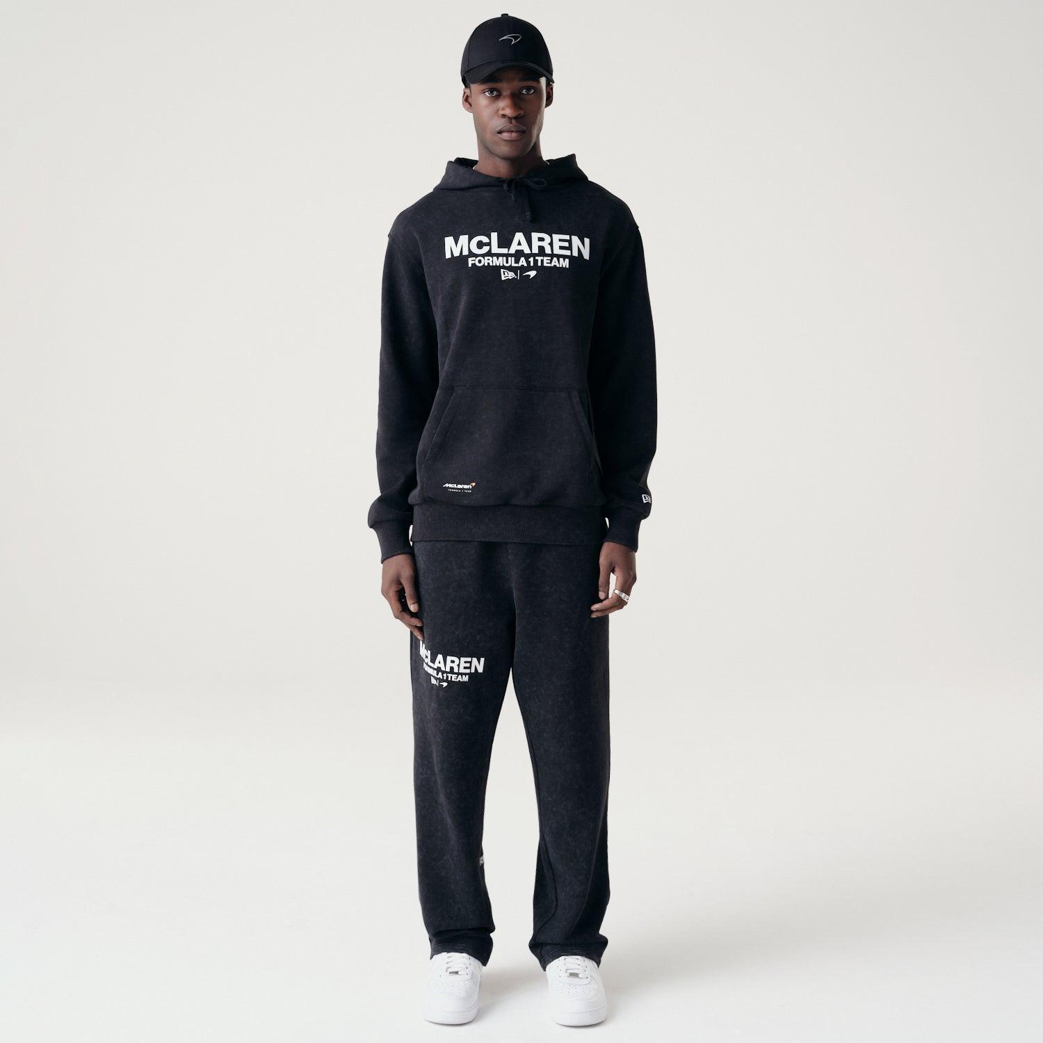 McLaren Formula 1 Team Washed Black Hoodie Male Product Image
