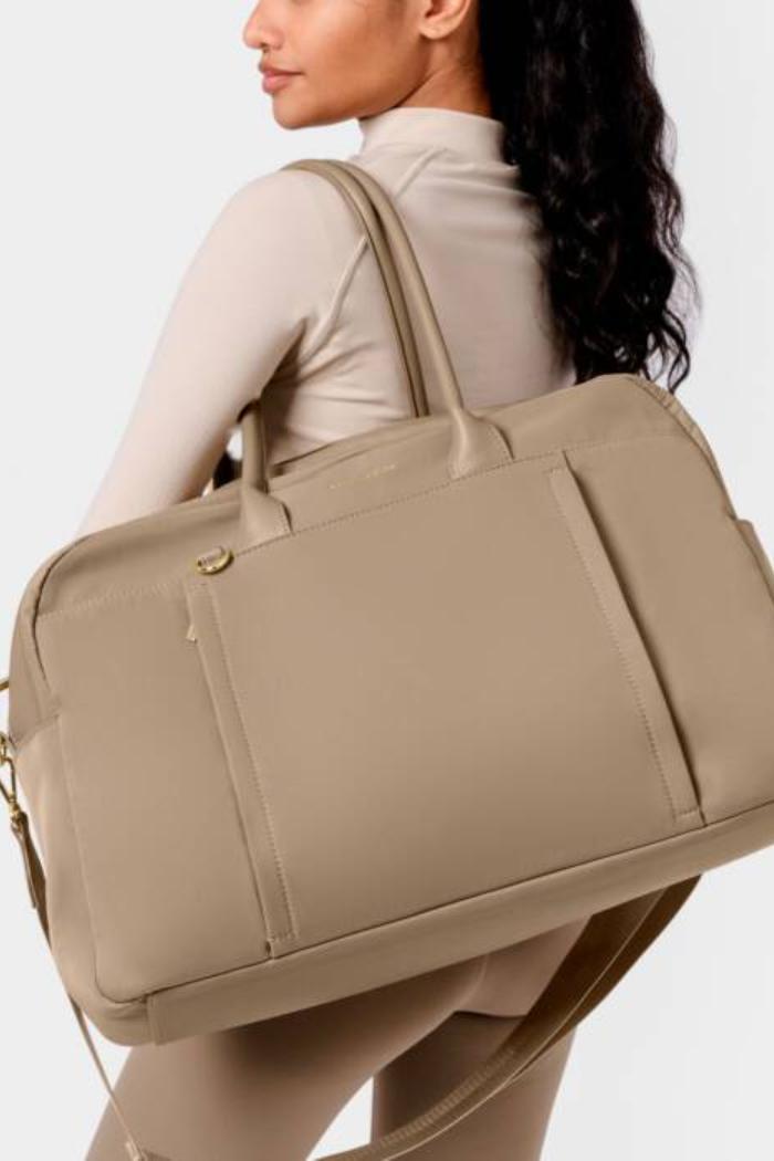 NYLON-LUXE WEEKEND BAG Product Image