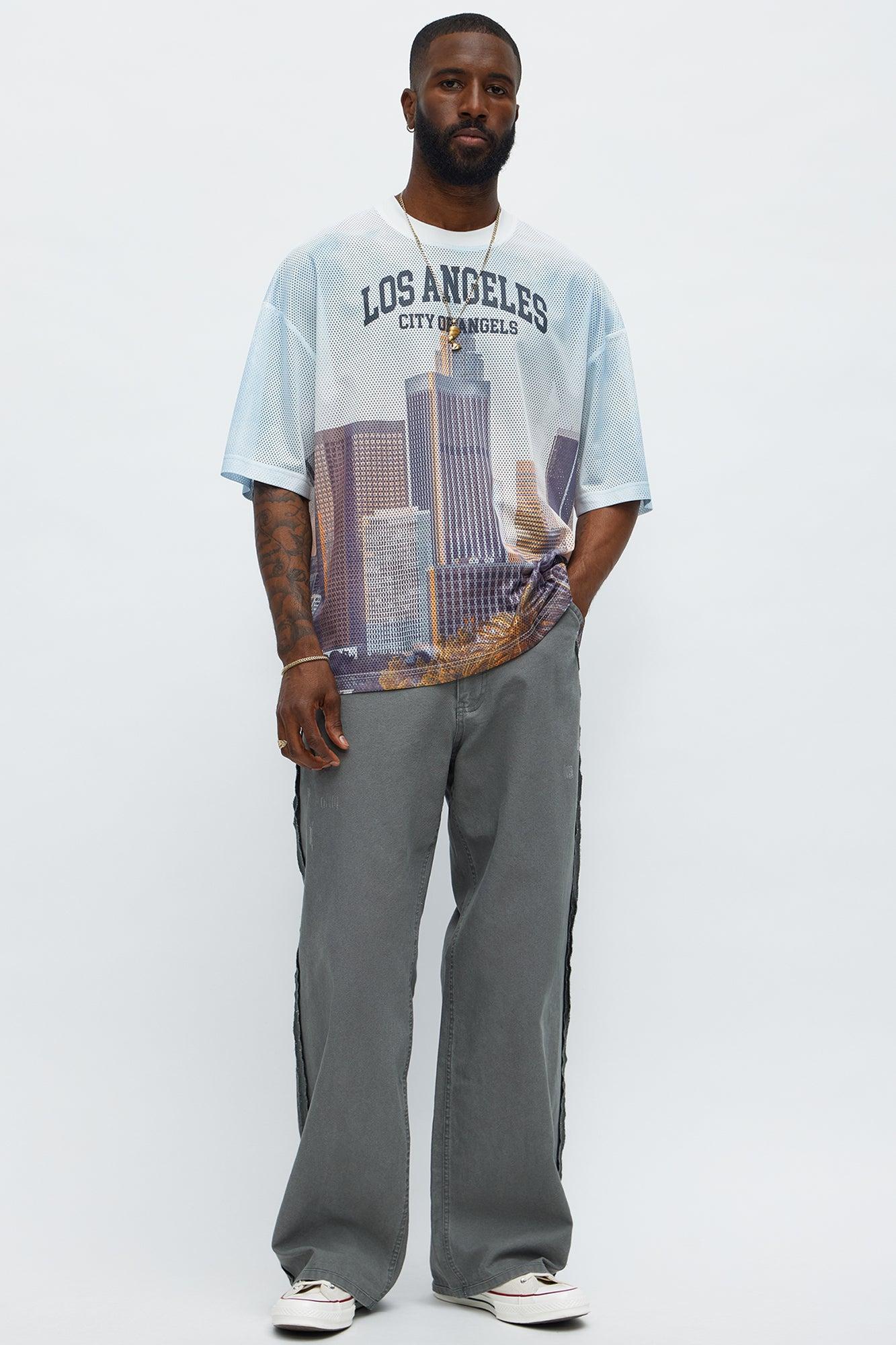 Regular Fit Los Angeles Tshirt - Multi Color Product Image
