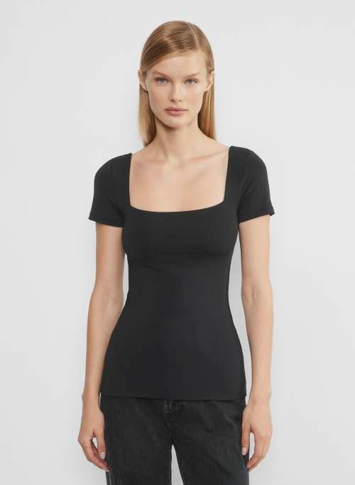 contour squareneck hip t-shirt Product Image