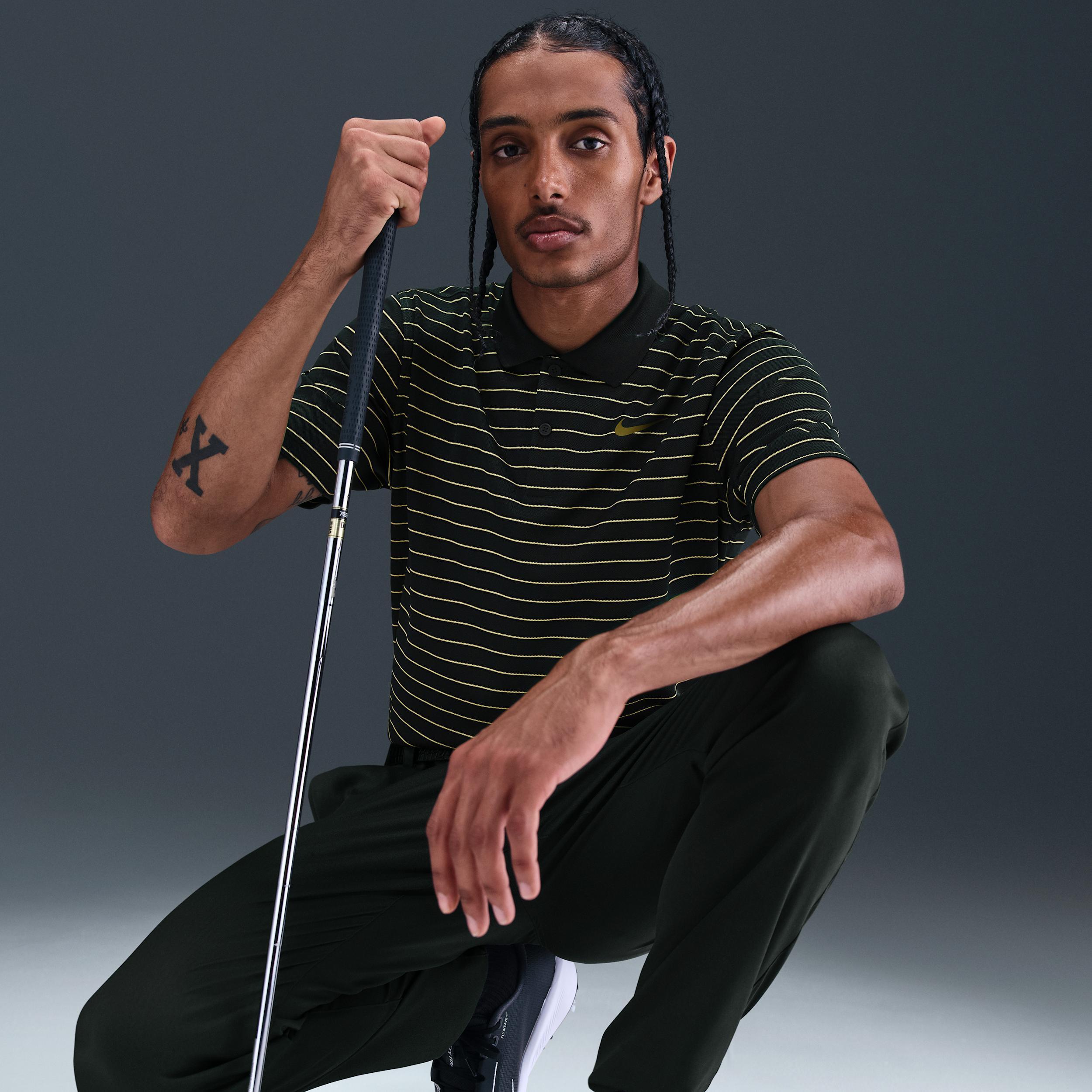 Nike Men's Dri-FIT Victory Striped Golf Polo Product Image