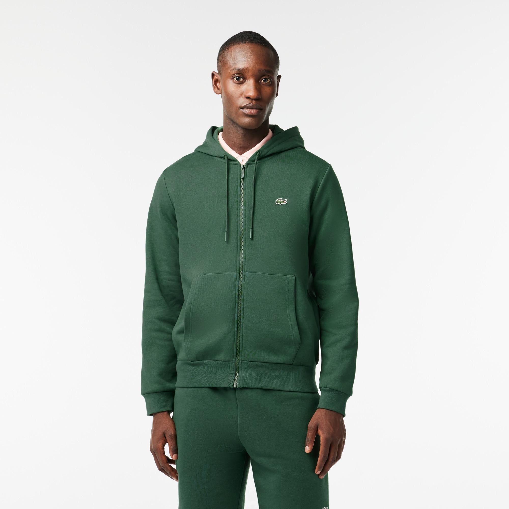 Men's Zip-Up Fleece Hoodie Product Image