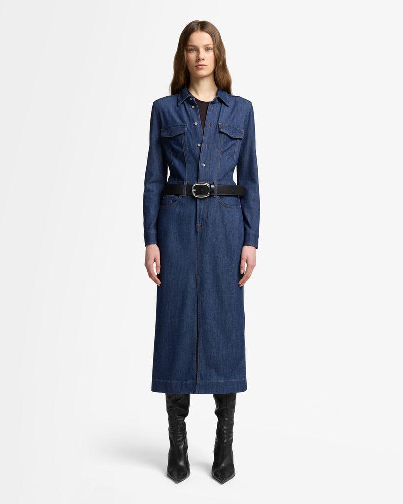 Weightless Denim Maxi Dress Product Image