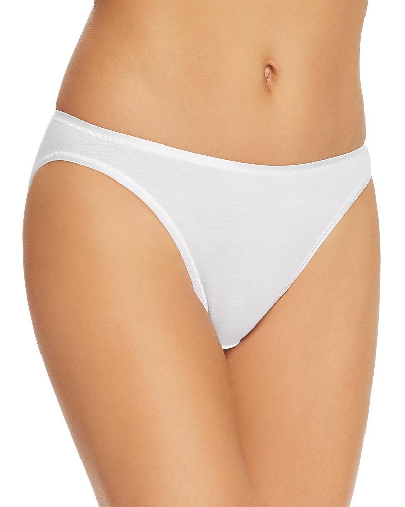 Seamless High-Cut Cotton Briefs Product Image