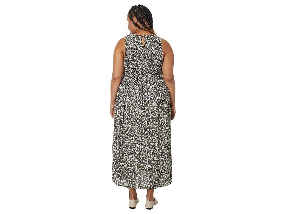Madewell Selena - Better Cotton Initiative Ecovero Transpeed (Dark Pavement) Women's Dress Product Image