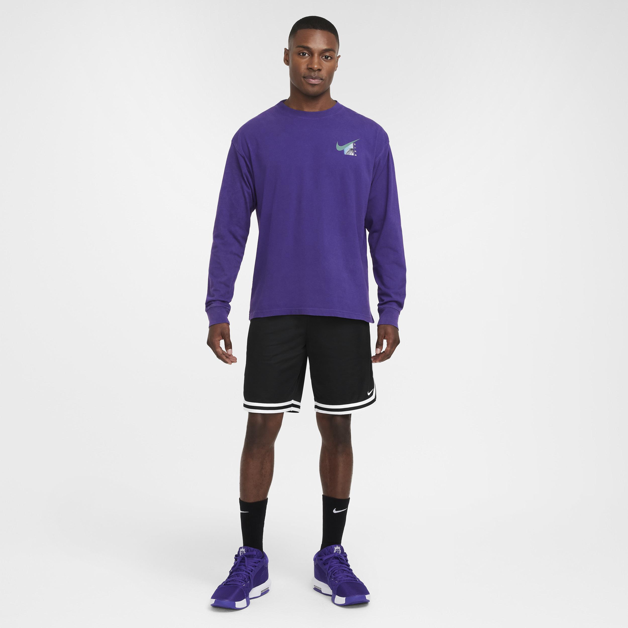 Nike Men's Max90 Long-Sleeve Basketball T-Shirt Product Image