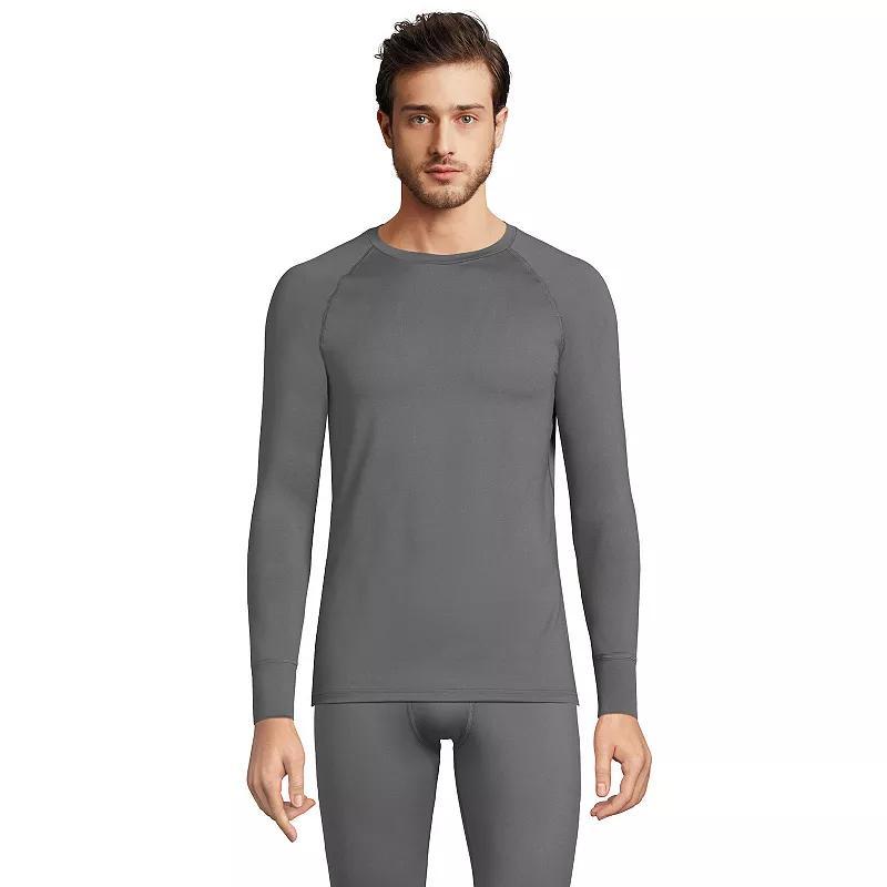 Lands' End Men's Stretch Thermaskin Long Underwear Crew Base Layer Product Image