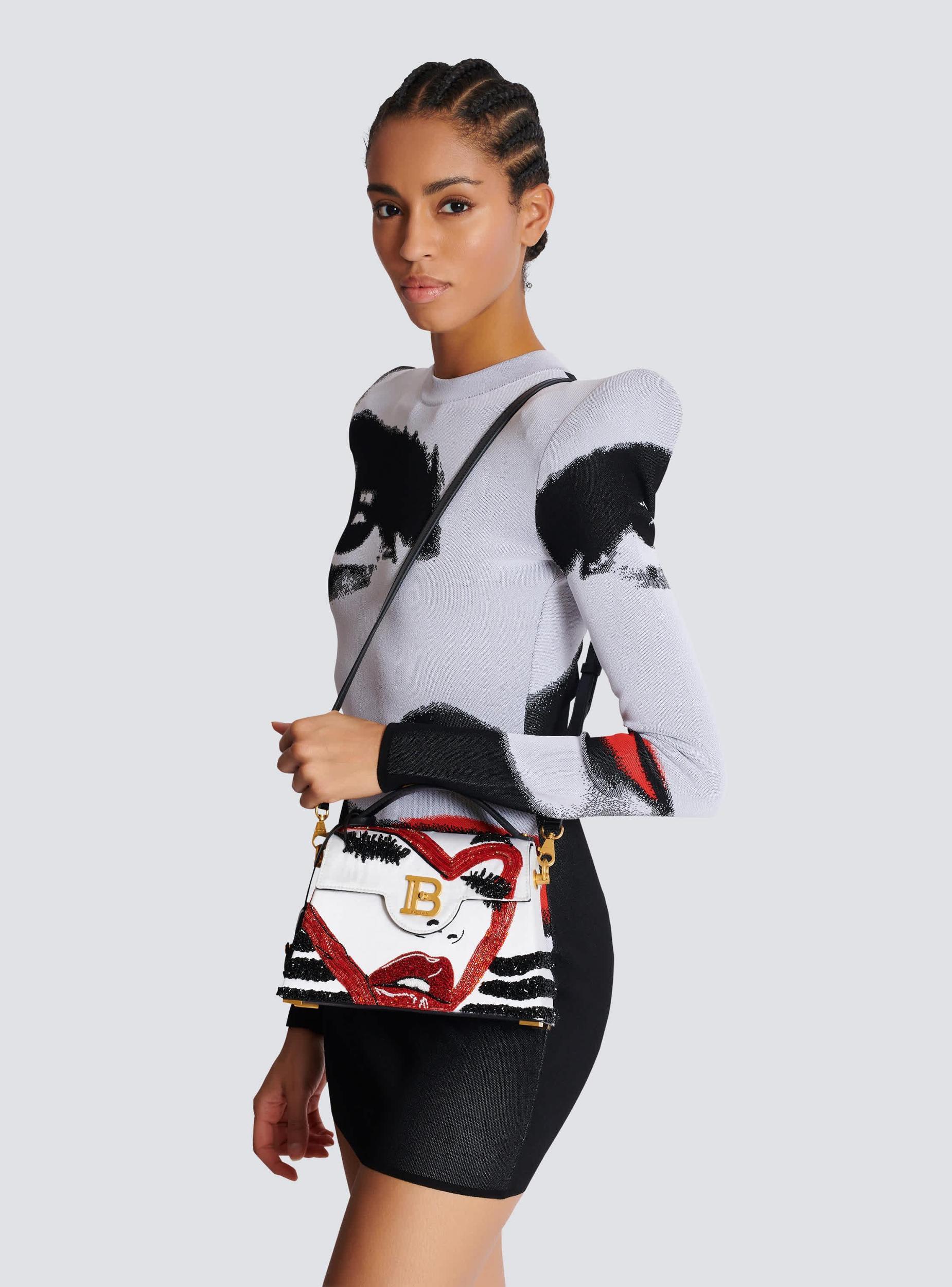 B-Buzz Dynasty Make Up bag in embroidered satin Product Image