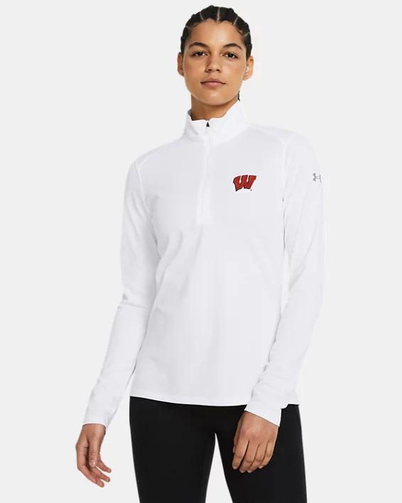 Women's UA Tech™ Mesh Collegiate ¼ Zip Product Image